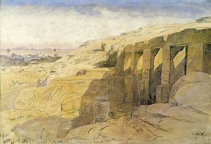 Derr, Egipto, 1867 de Edward Lear